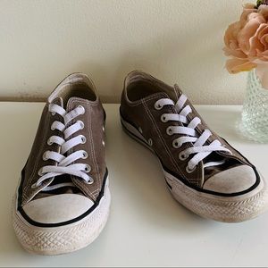 Grey Low-Top Converse